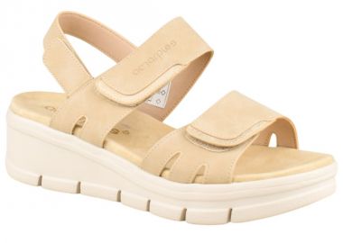 Πέδιλα γυναικεία | Ανατομικά | Amarpies | ABZ30136 | Μπεζ - Amarpies - 